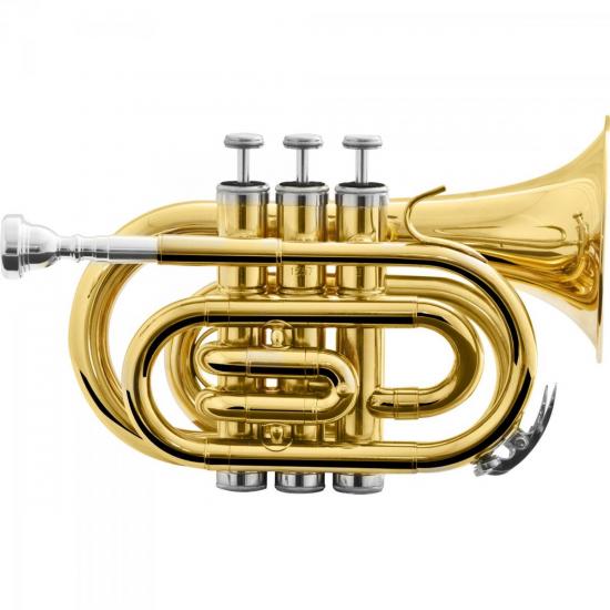 Trompete Harmonics BB HMT-500L Pocket Laqueado [F002]