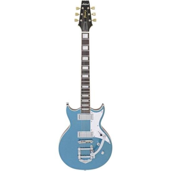 Guitarra Aria Pro II 212-MK2 Bowery Phantom Blue [F002] - HUDDSON STORE