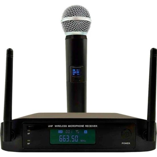 Sistema de Microfone Sem Fio Leson LS-901 Digital+ Preto [F002] - HUDDSON STORE