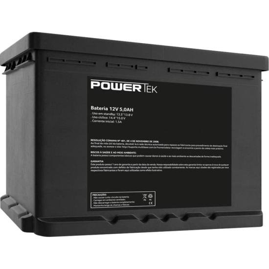 Bateria Selada 12V 5Ah EN010 Powertek [F002]