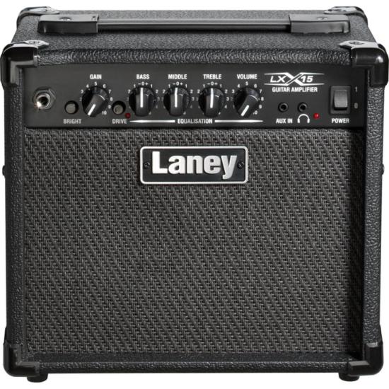 Amplificador Para Guitarra Laney LX15 Preto [F002] - HUDDSON STORE