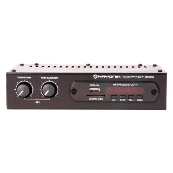 Amplificador Hayonik Compact 200 20W RMS com Bluetooth [F003] - HUDDSON STORE