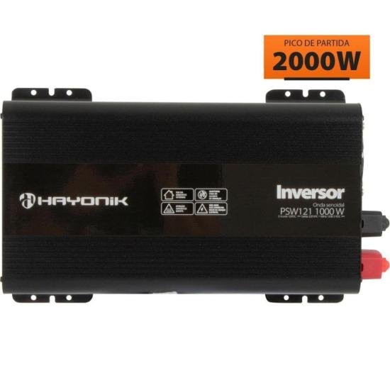 Inversor de Onda Senoidal 1000W 12Vdc/220V PSW121 Hayonik [F003]