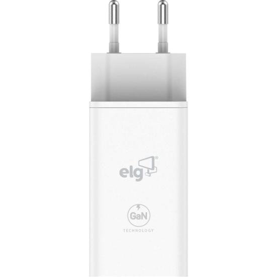 Carregador USB W65GAN 3 Saídas 3A ELG [F002]