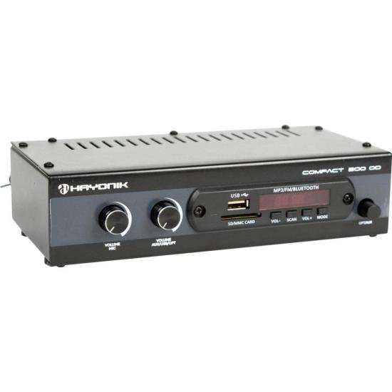 Amplificador Óptico Hayonik Compact 200 OD 20W RMS [F002] - HUDDSON STORE