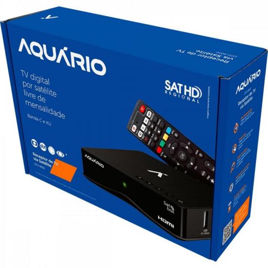 Receptor Para Tv Satbox Aquário DTH-9000 [F002]