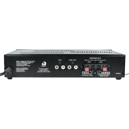 Amplificador Frahm Slim 1800 G5 60w Rms [F002] - HUDDSON STORE