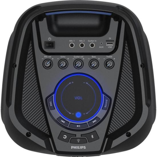 Caixa de Som Philips Party Speaker TAX4209 Bluetooth Preto [F002] - HUDDSON STORE