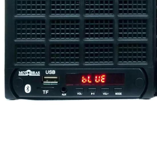 Rádio Portátil Motobras RM-PU32AC 7 Faixas Preto [F002]