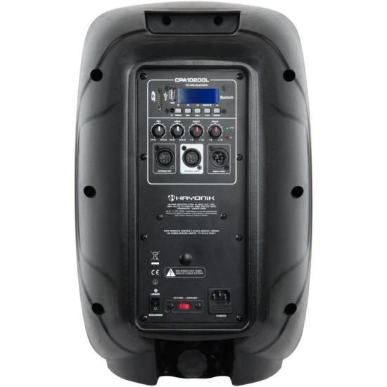 Caixa Acústica Ativa Hayonik CPA-10200 160W Bluetooth Preta [F003]