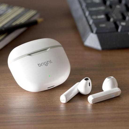 Fone de Ouvido Bright Beatsound II Bluetooth Branco [F002]