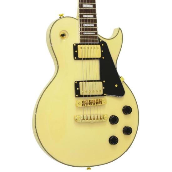 Guitarra Aria Pro II PE-350CST Aged White [F002] - HUDDSON STORE