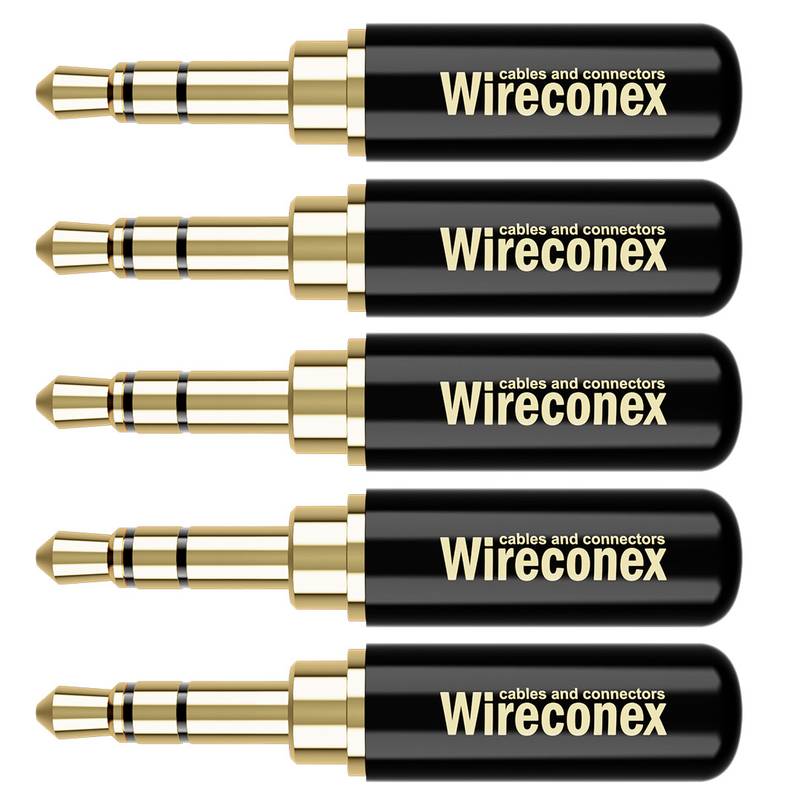 Wc 2313 Conector P2 Trs Macho Wireconex 05 Unidades [F108] - HUDDSON STORE