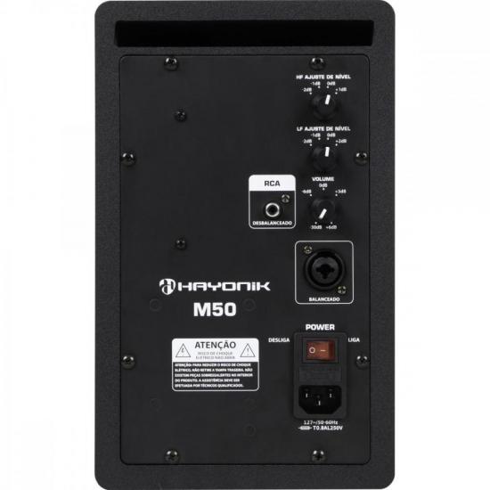 Monitor de Referência Para Estúdio Hayonik M50 Bi-amplificado [F003]