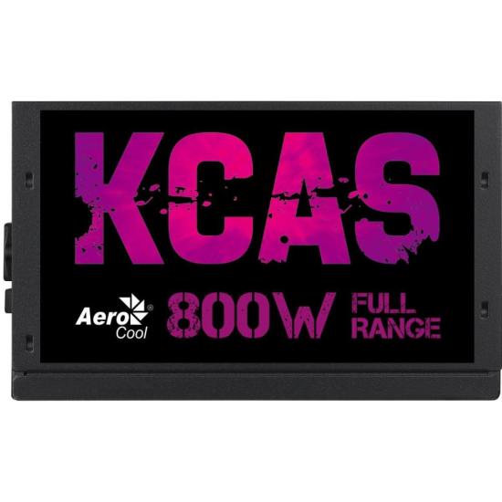 Fonte Gamer ATX Aerocool KCAS 800W 80 Plus Full Range APFC [F002]