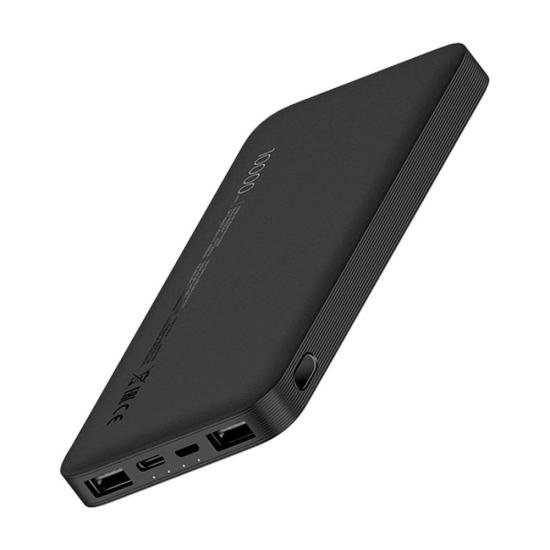 Carregador Portátil Xiaomi Redmi Power Bank 10000mAh Preto [F002]