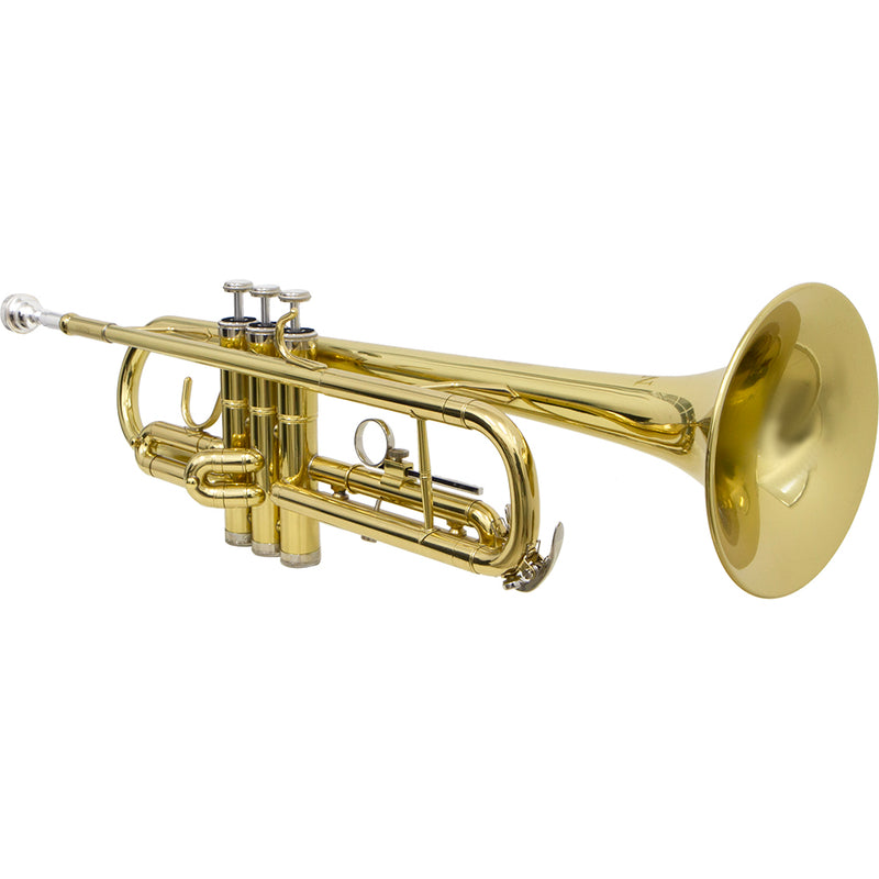 Trompete Tp 200 Laqueado Dourado Com Case New York [F097]