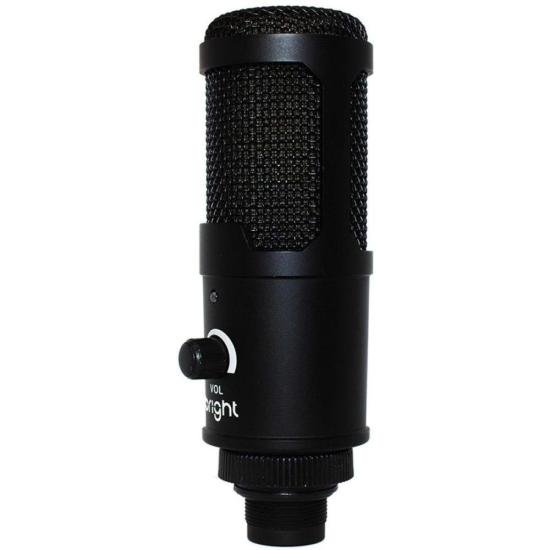 Microfone De Mesa Bright Streamer RGB [F002] - HUDDSON STORE