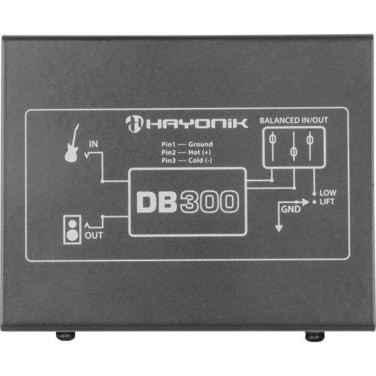 Direct Box Passivo Hayonik DB300 Preto [F002]