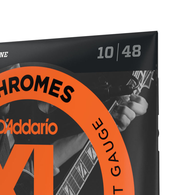 Encordoamento Guitarra 10-48 D Addario XL Chromes ECG23 [F035] - HUDDSON STORE