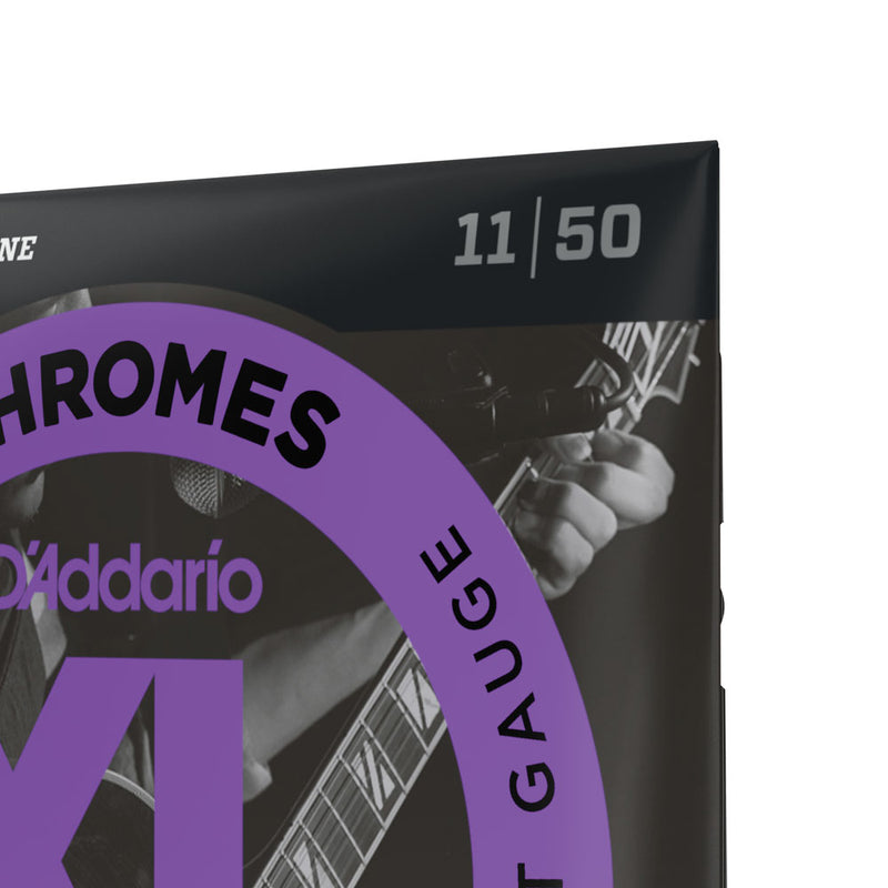 Encordoamento Guitarra 11-50 D Addario XL Chromes ECG24 [F035] - HUDDSON STORE
