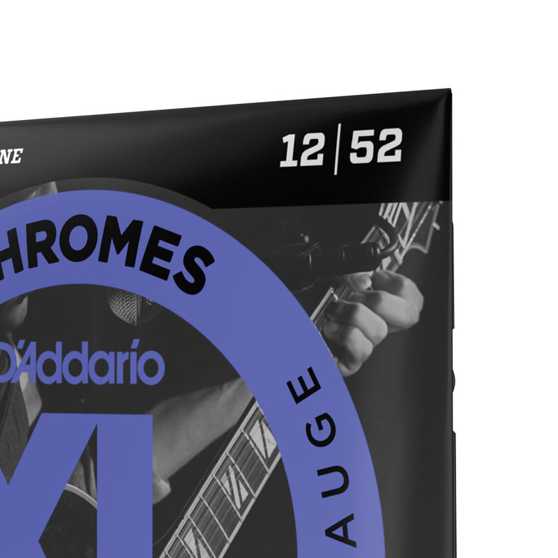 Encordoamento Guitarra 12-52 D Addario XL Chromes ECG25 [F035] - HUDDSON STORE