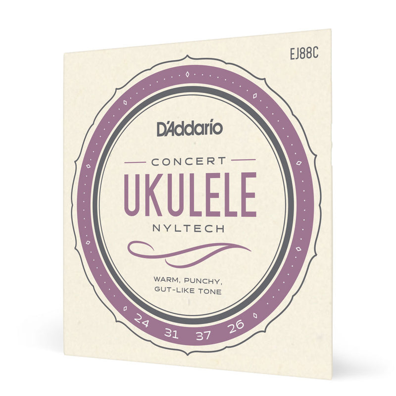 Encordoamento Ukulele Concerto D Addario Nyltech EJ88C [F035]