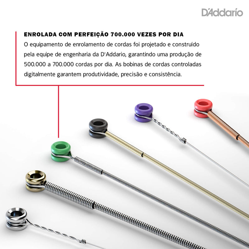 Encordoamento Baixo 4C 50-105 D Addario XL Pro Steels EPS160 [F035]