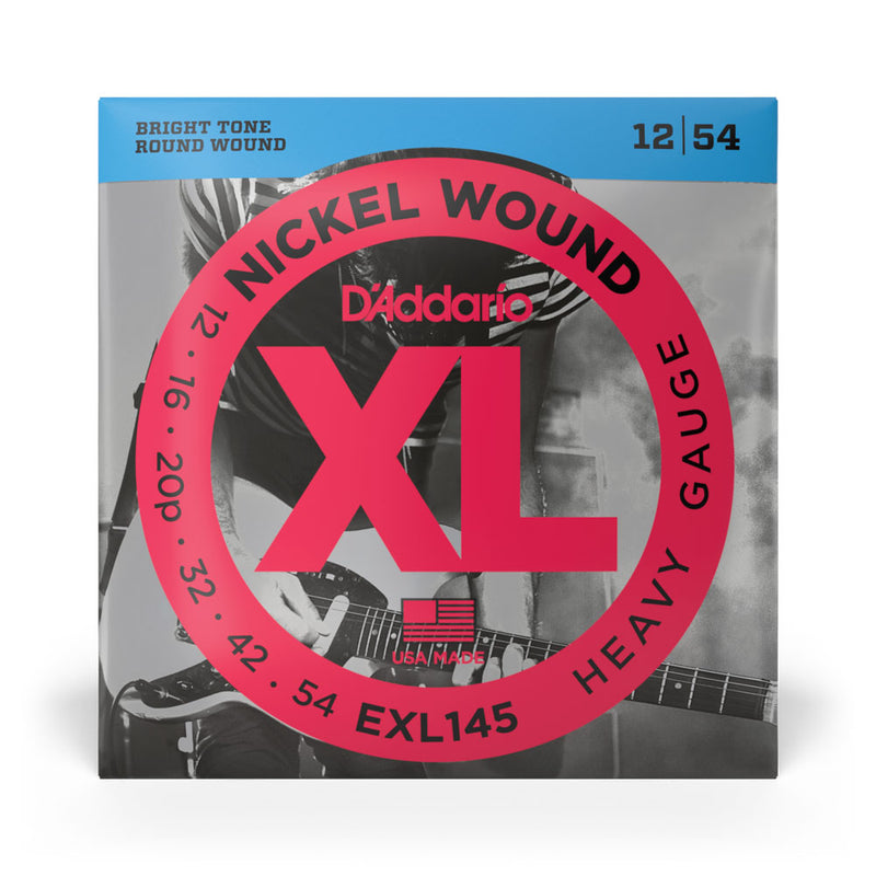 Encordoamento Guitarra 12-54 D Addario XL Nickel EXL145 [F035] - HUDDSON STORE