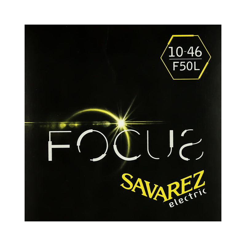 Encordoamento Guitarra .010-.046 Leve Savarez Focus F50L [F035] - HUDDSON STORE