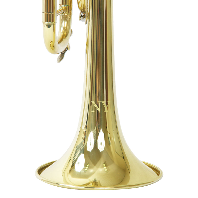Trompete Tp 200 Laqueado Dourado Com Case New York [F097]