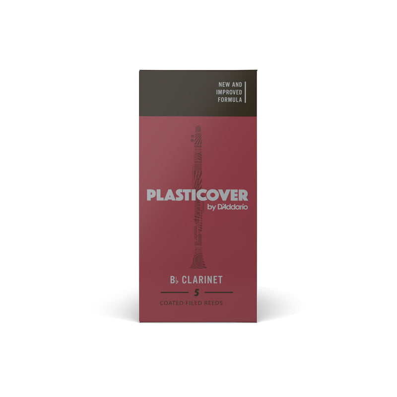 Palheta Clarineta Bb 1.0 (5 Unidades) D Addario Plasticover [F035] - HUDDSON STORE