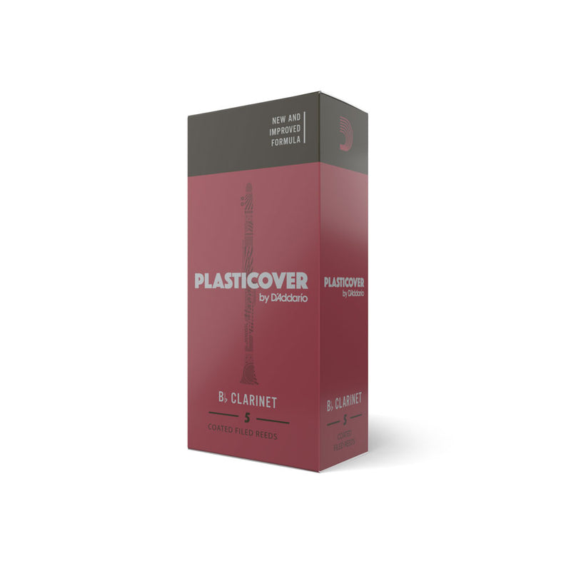 Palheta Clarineta Bb 2.0 (5 Unidades) D Addario Plasticover [F035] - HUDDSON STORE
