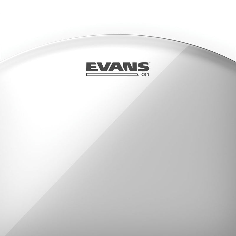 Pele Batedeira/Resposta Caixa/Tom 08'' Evans G1 Transparente [F035]