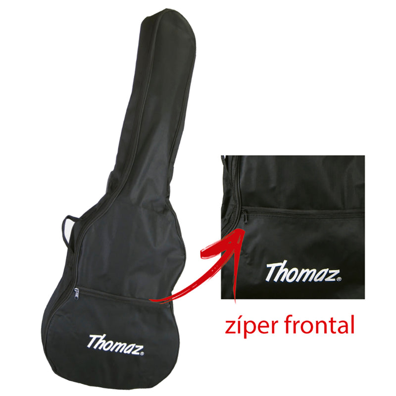 Capa Para Guitarra Preta Thomaz [F097]