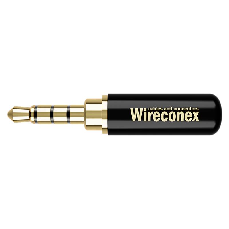 Wc 2314 Conector P2 Trrs Linha Wireconex 05 Unidades [F108] - HUDDSON STORE