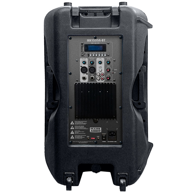 Caixa De Som Amplificada / Ativa 15 Polegadas 300 W Rms - Mark Audio Mk1535a Bt [F108]