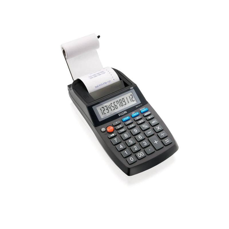 Calculadora Compacta Com Bobina 12 Digitos Ma-5111 Elgin [F108]