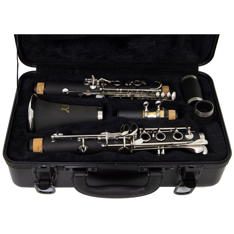 Clarinete Soprano Bb 17 Chaves Cl 200 Com Case New York [F097]