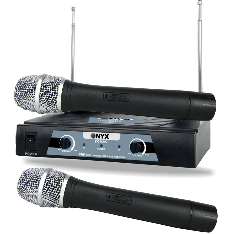 Microfone Sem Fio Tk V202 Vhf Onyx [F097]