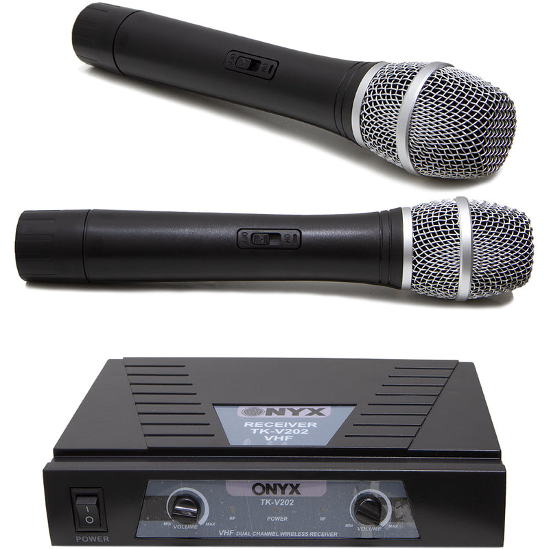 Microfone Sem Fio Tk V202 Vhf Onyx [F097] - HUDDSON STORE