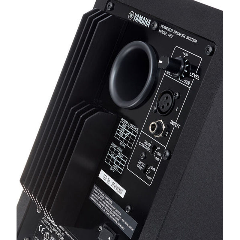 Monitor De Referência Bi-amplificado 95w Hs 7 Preto Yamaha [F097]